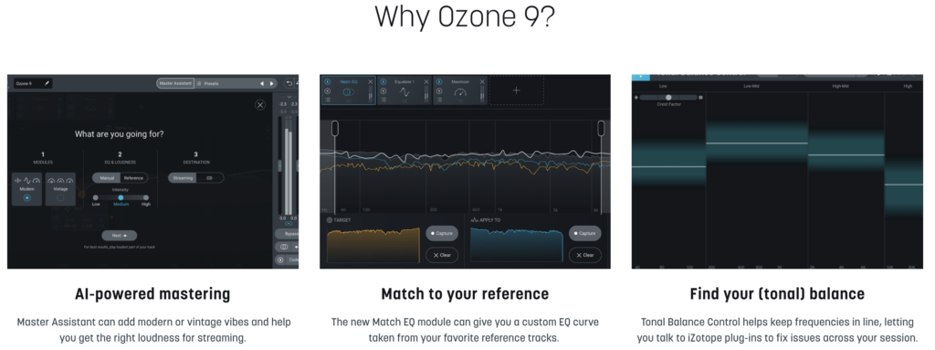 iZotope Ozone 9 in action